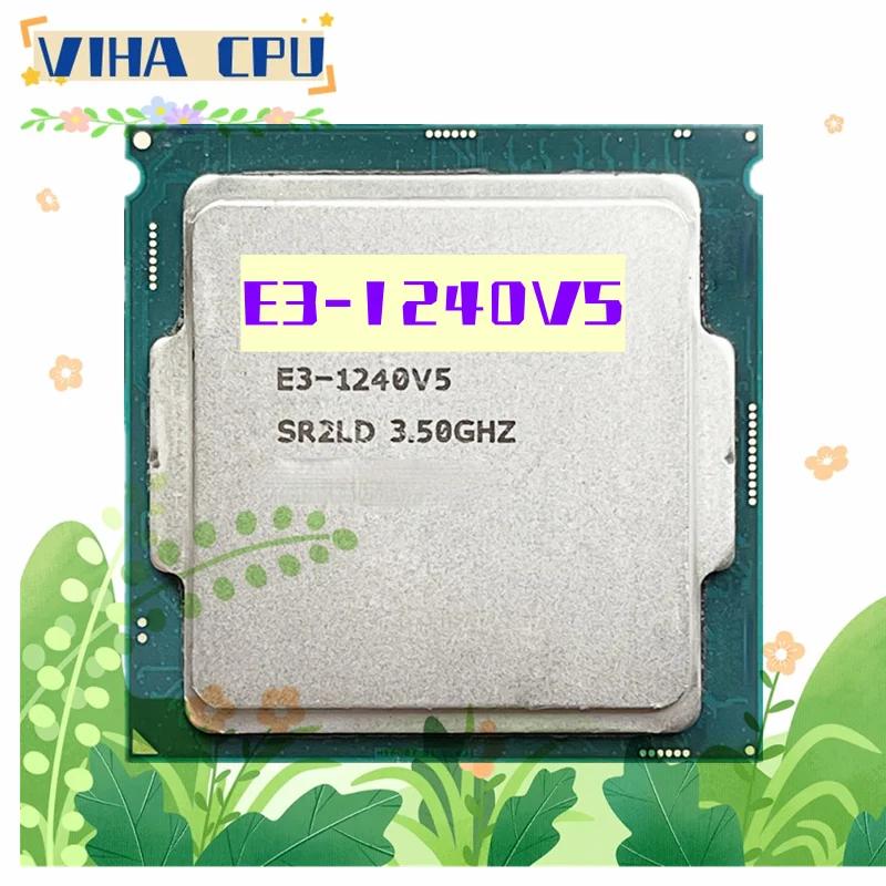 ھ 8  CPU μ, Xeon E3-1240 v5 E3 1240v5 E3 1240 v5 3.5 GHz, 80W LGA 1151